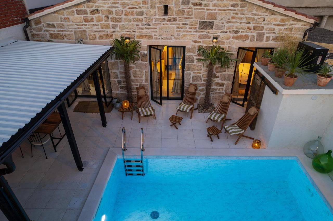 Blacksmith'S House - Rental House With Heated Pool Posedarje Dış mekan fotoğraf